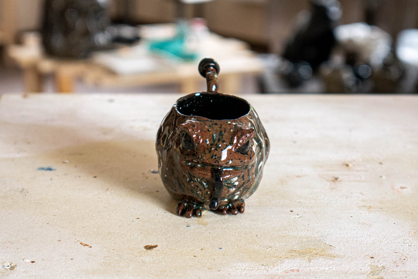 Mushroom-tailed frog