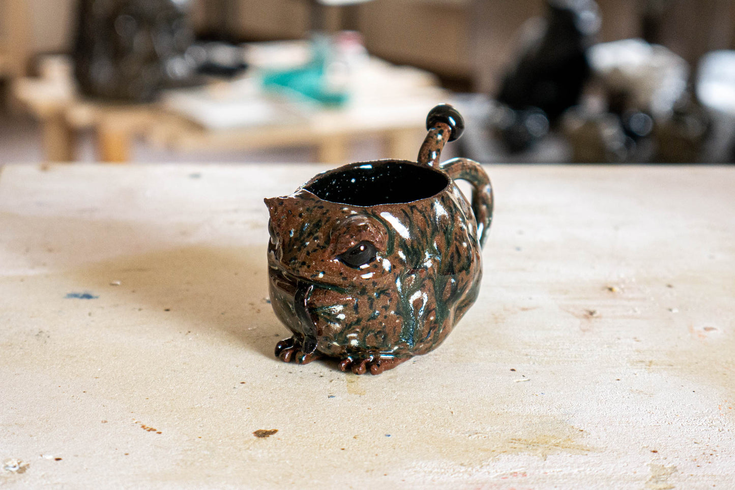 Mushroom-tailed frog