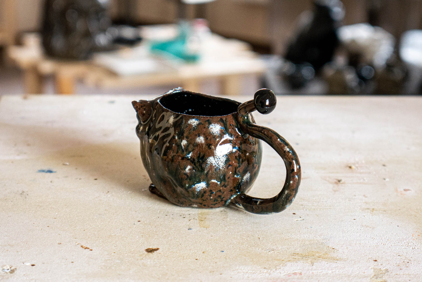 Mushroom-tailed frog