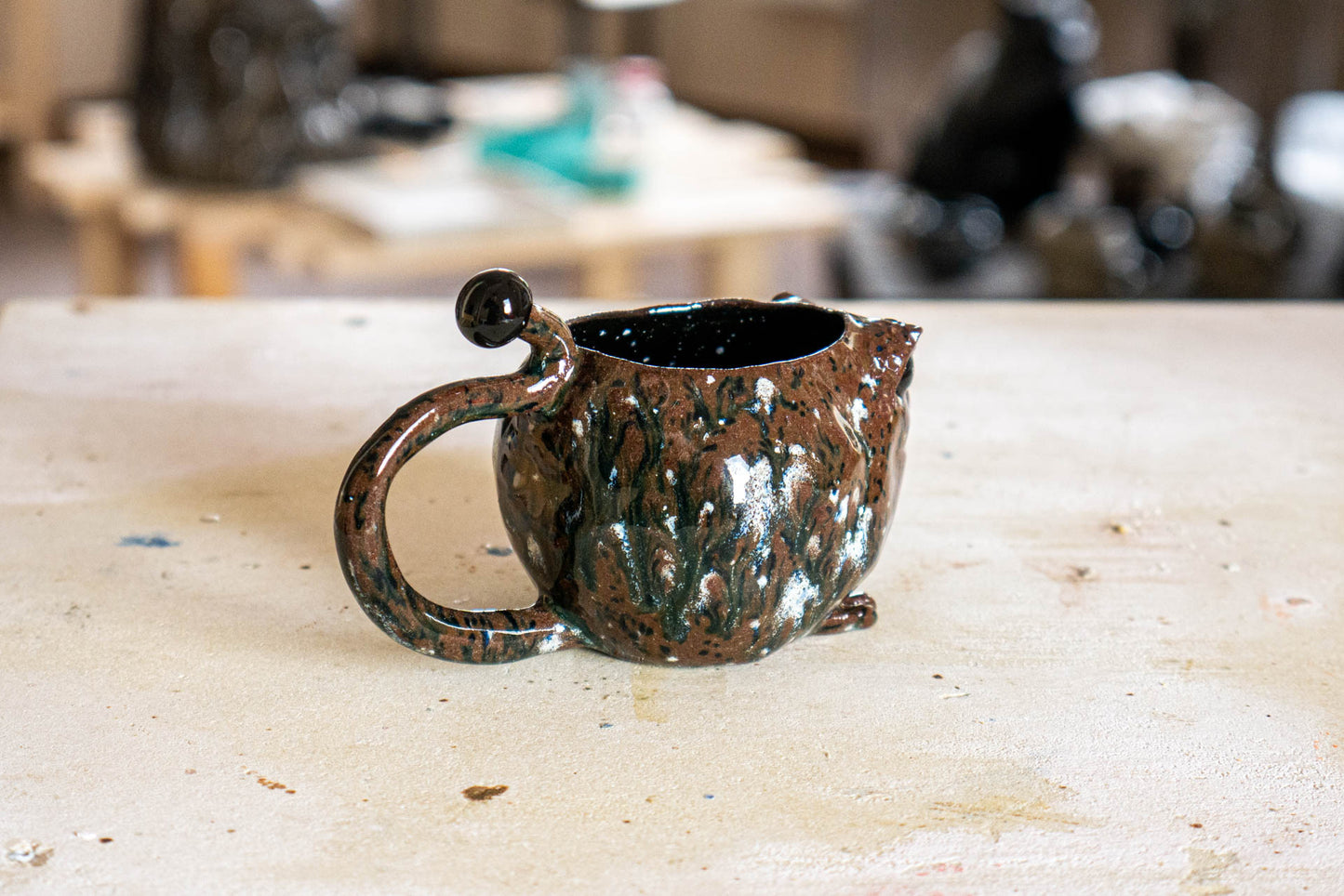 Mushroom-tailed frog