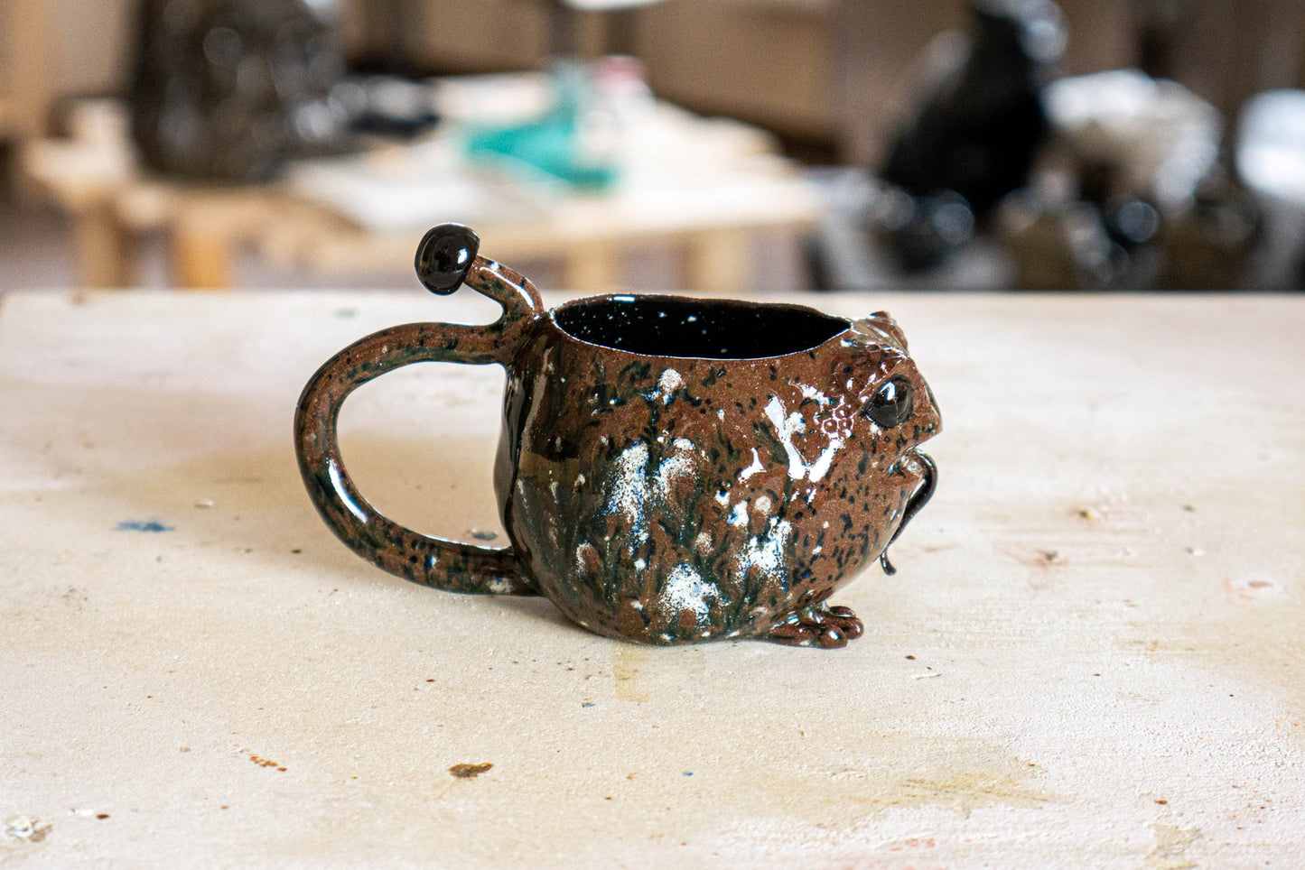 Mushroom-tailed frog