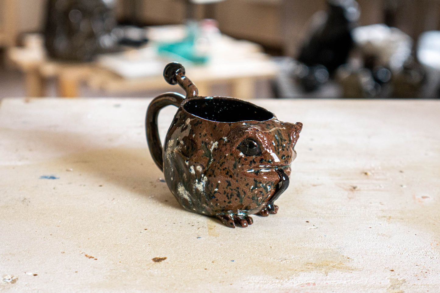 Mushroom-tailed frog