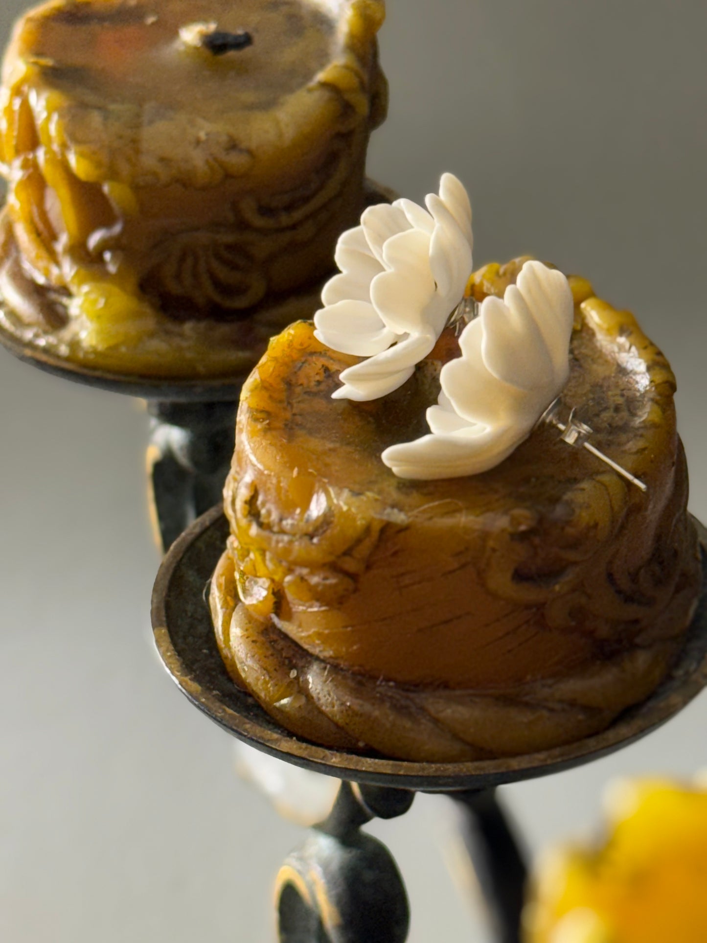 Wavy Petals with platinum cores