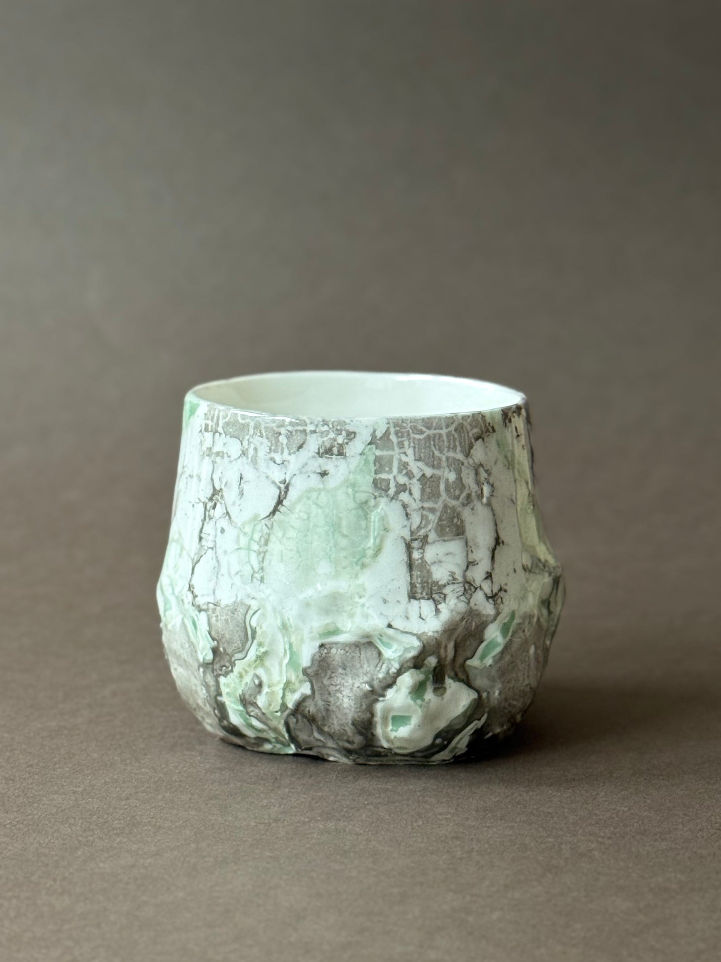 Marble Grey-Green Glass