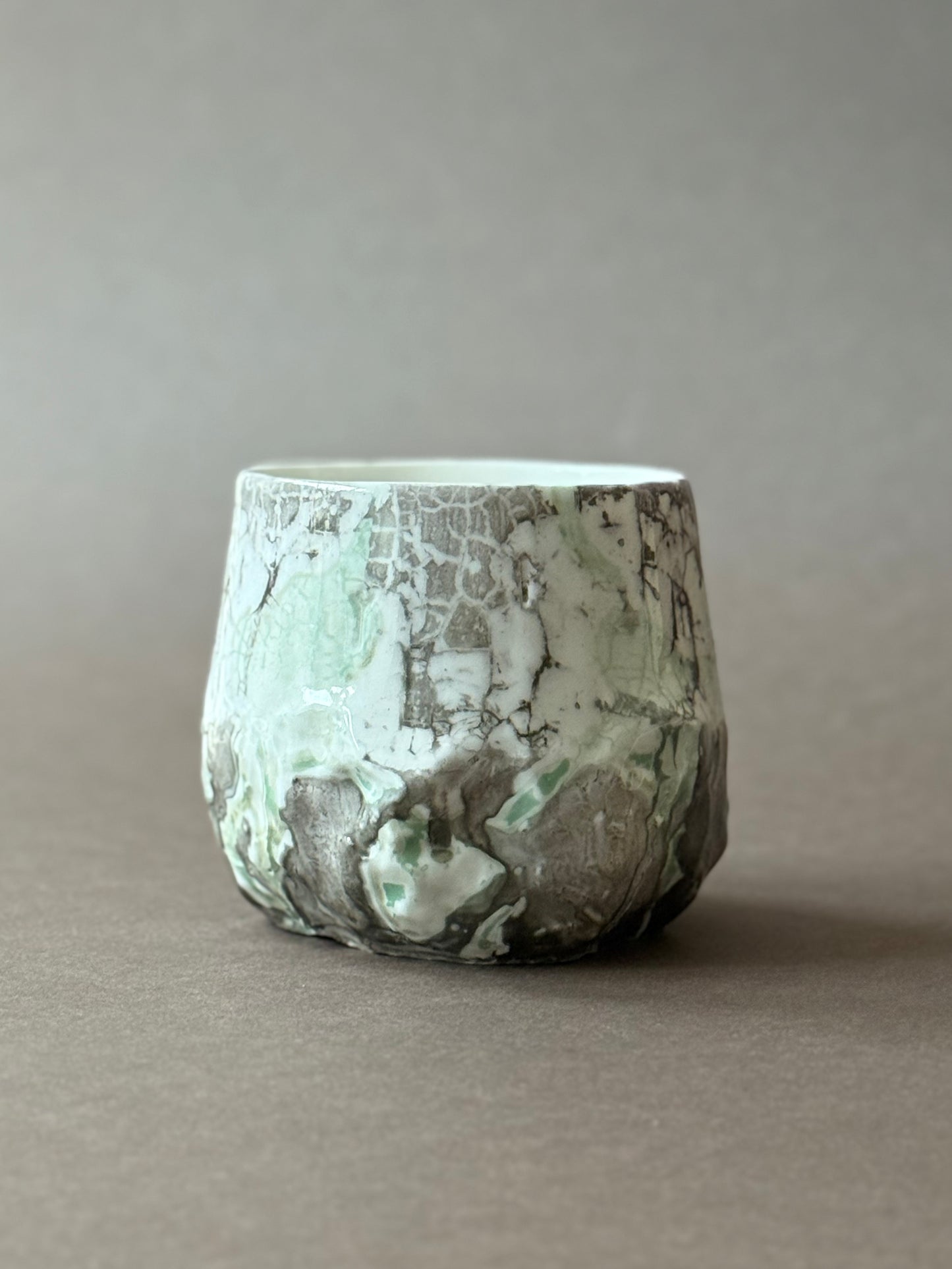 Marble Grey-Green Glass