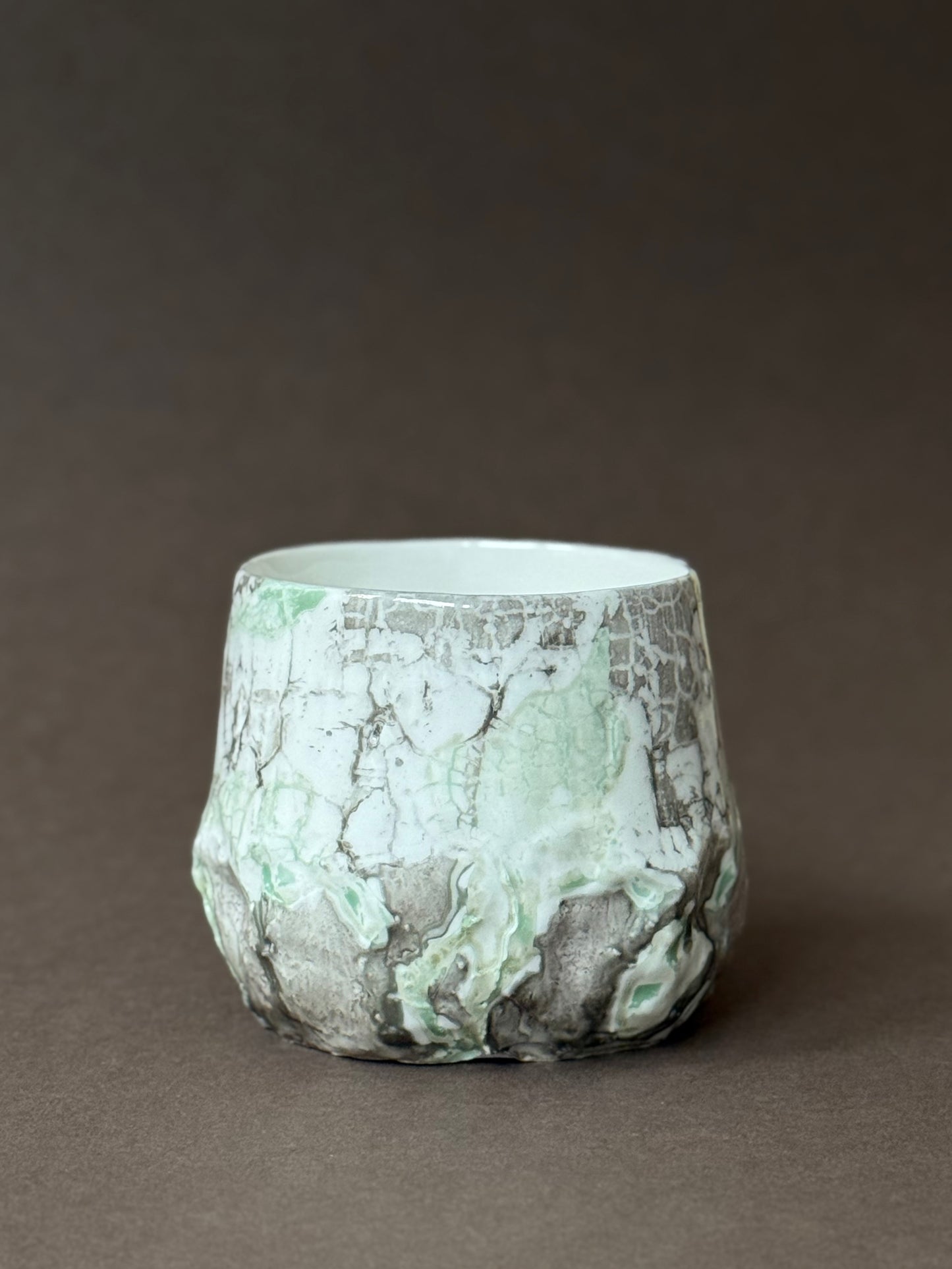 Marble Grey-Green Glass