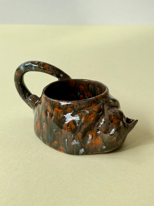 Cup The Cat is sleeping