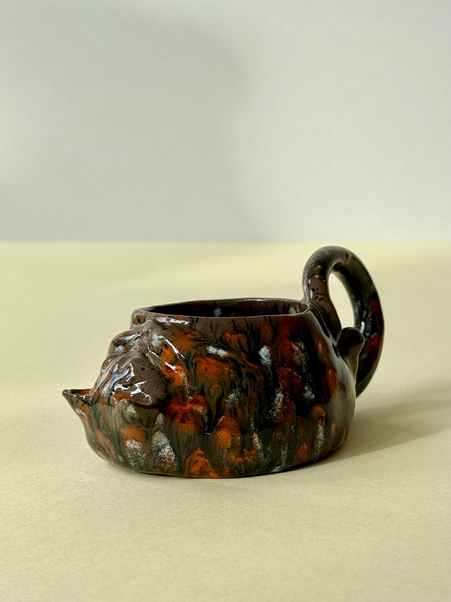 Cup The Cat is sleeping