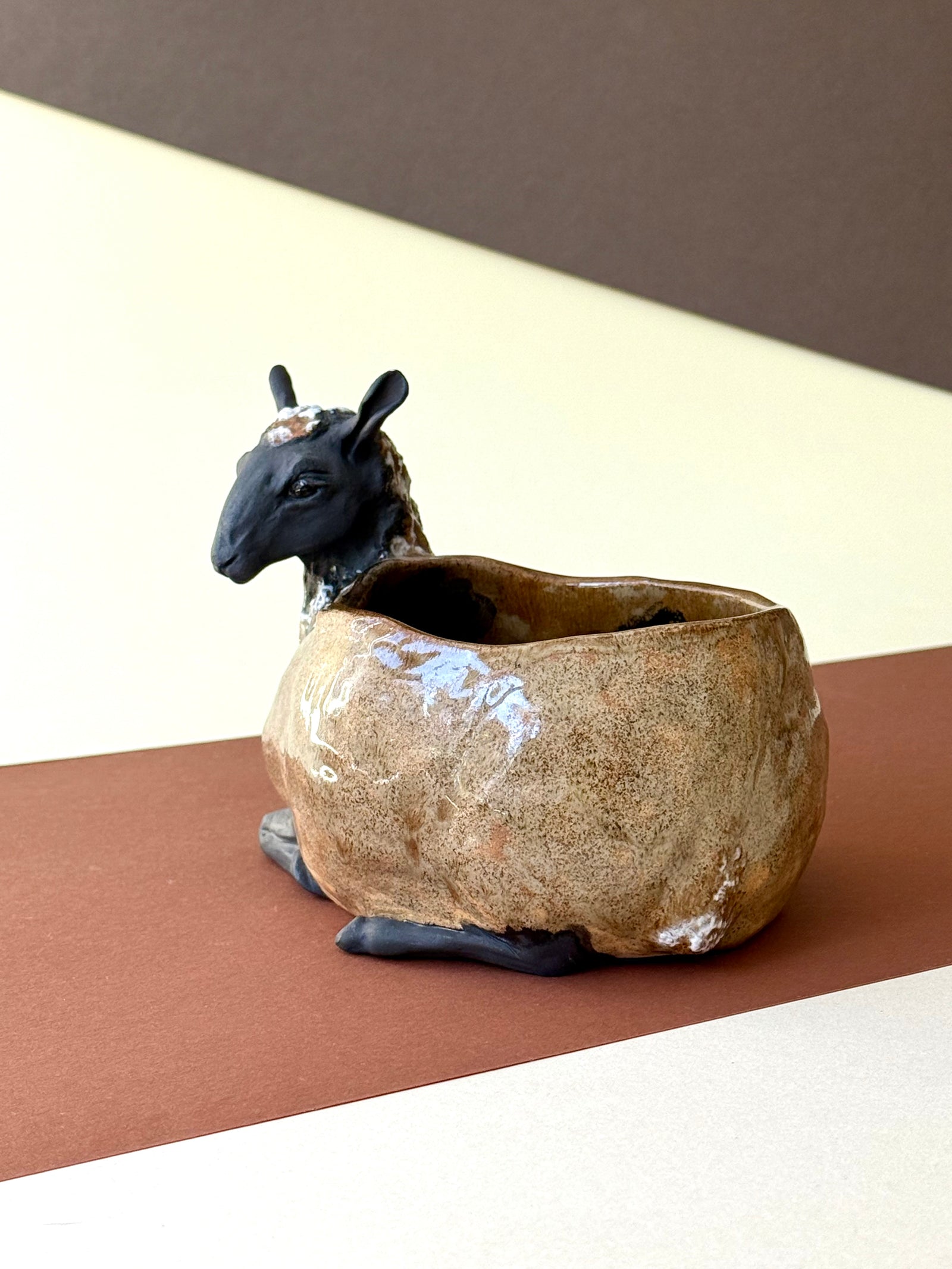 Candy vase Lamb