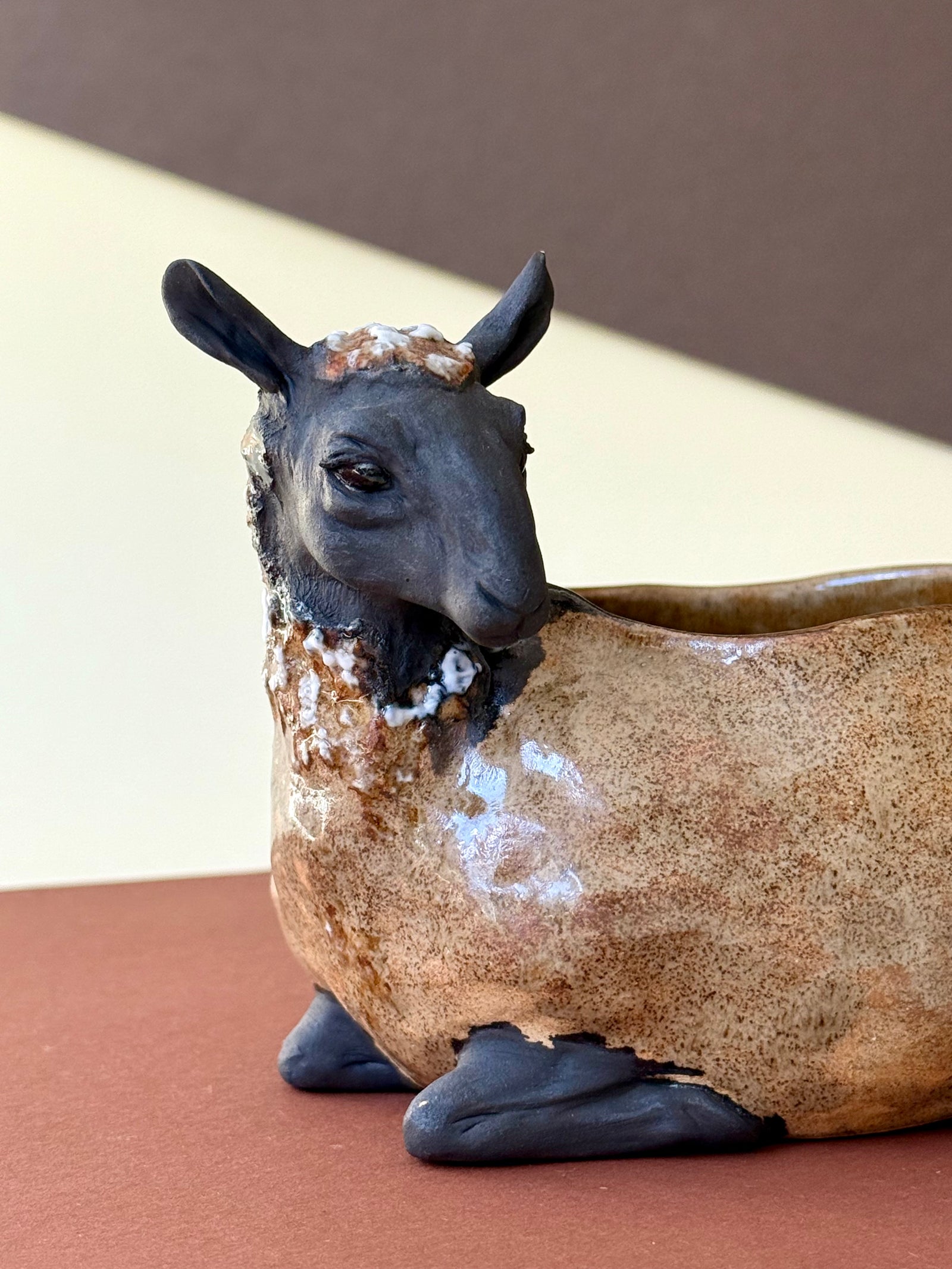 Candy vase Lamb