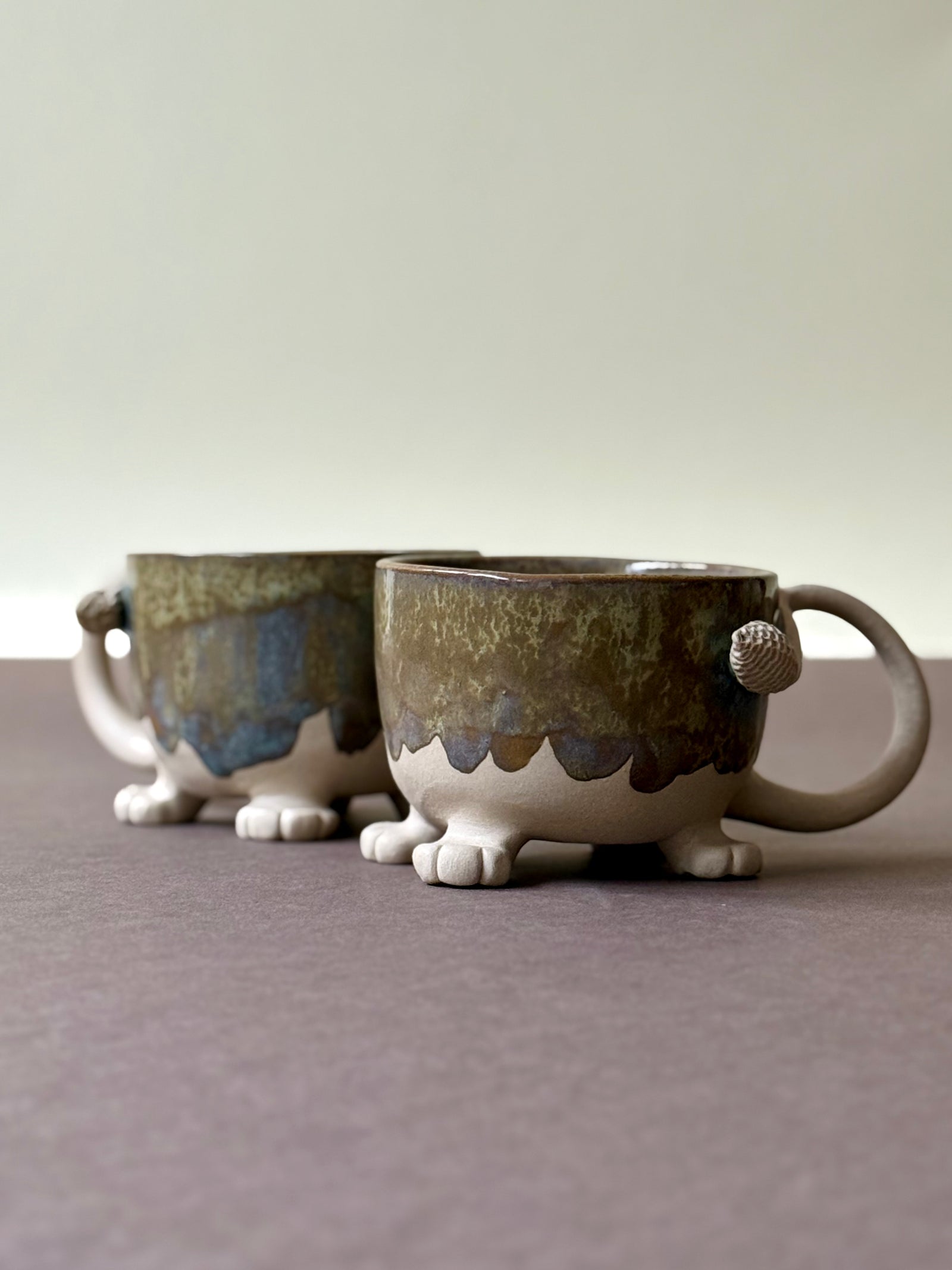 Cups Green Paws