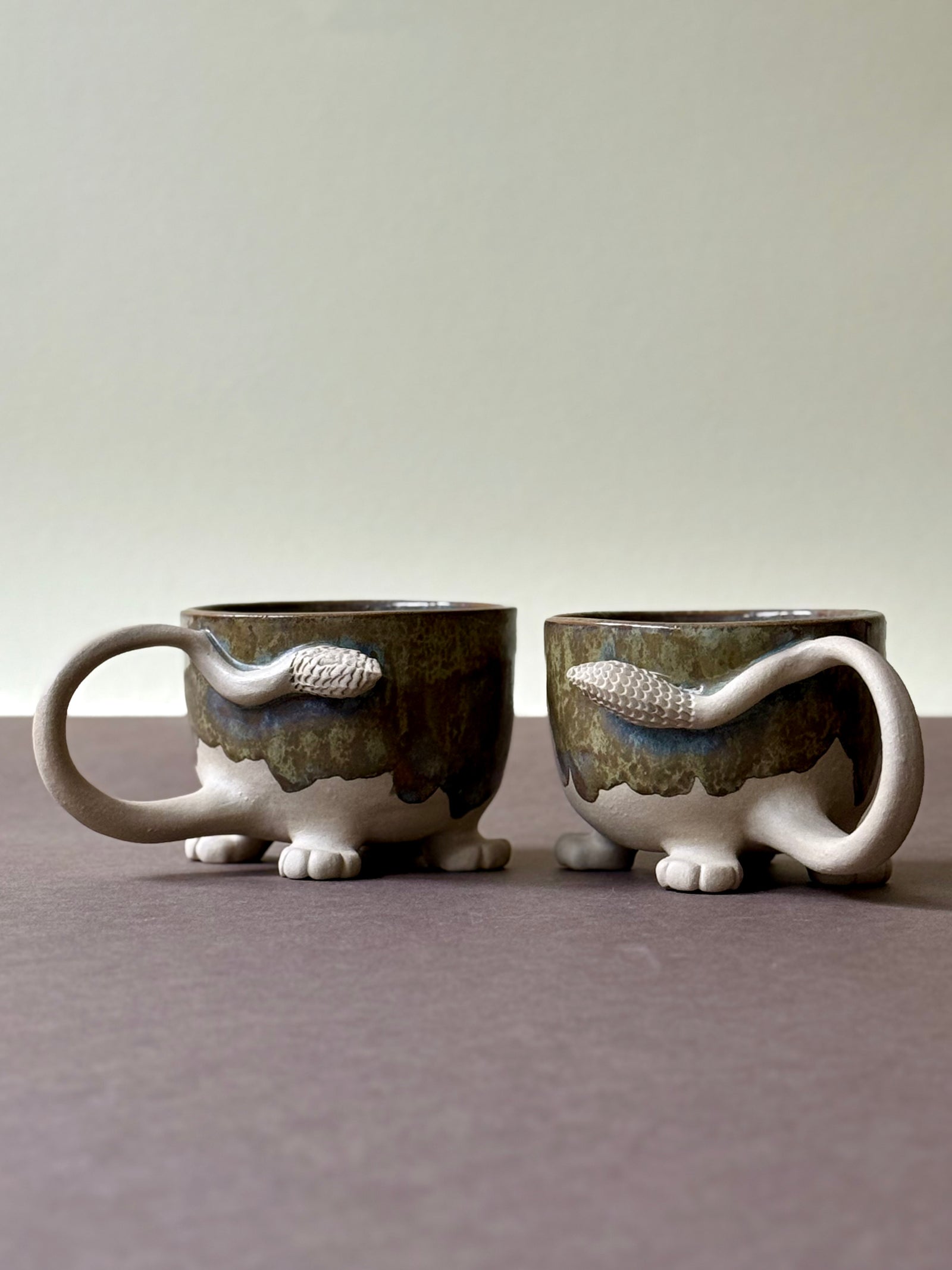 Cups Green Paws