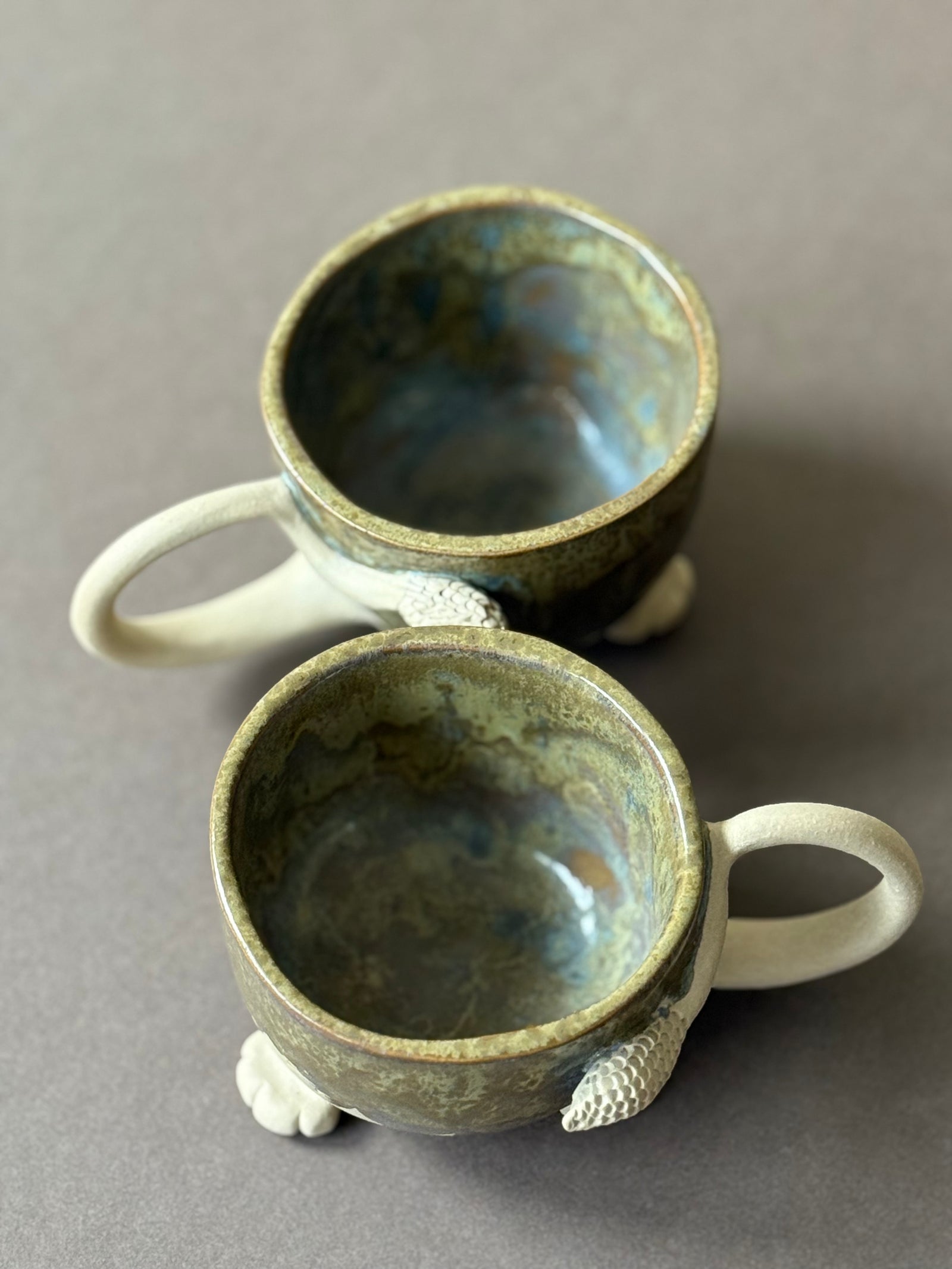 Cups Green Paws