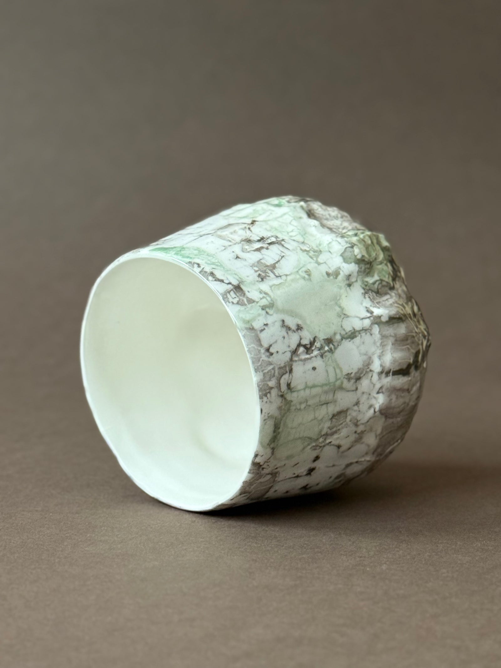 Marble Grey-Green Glass