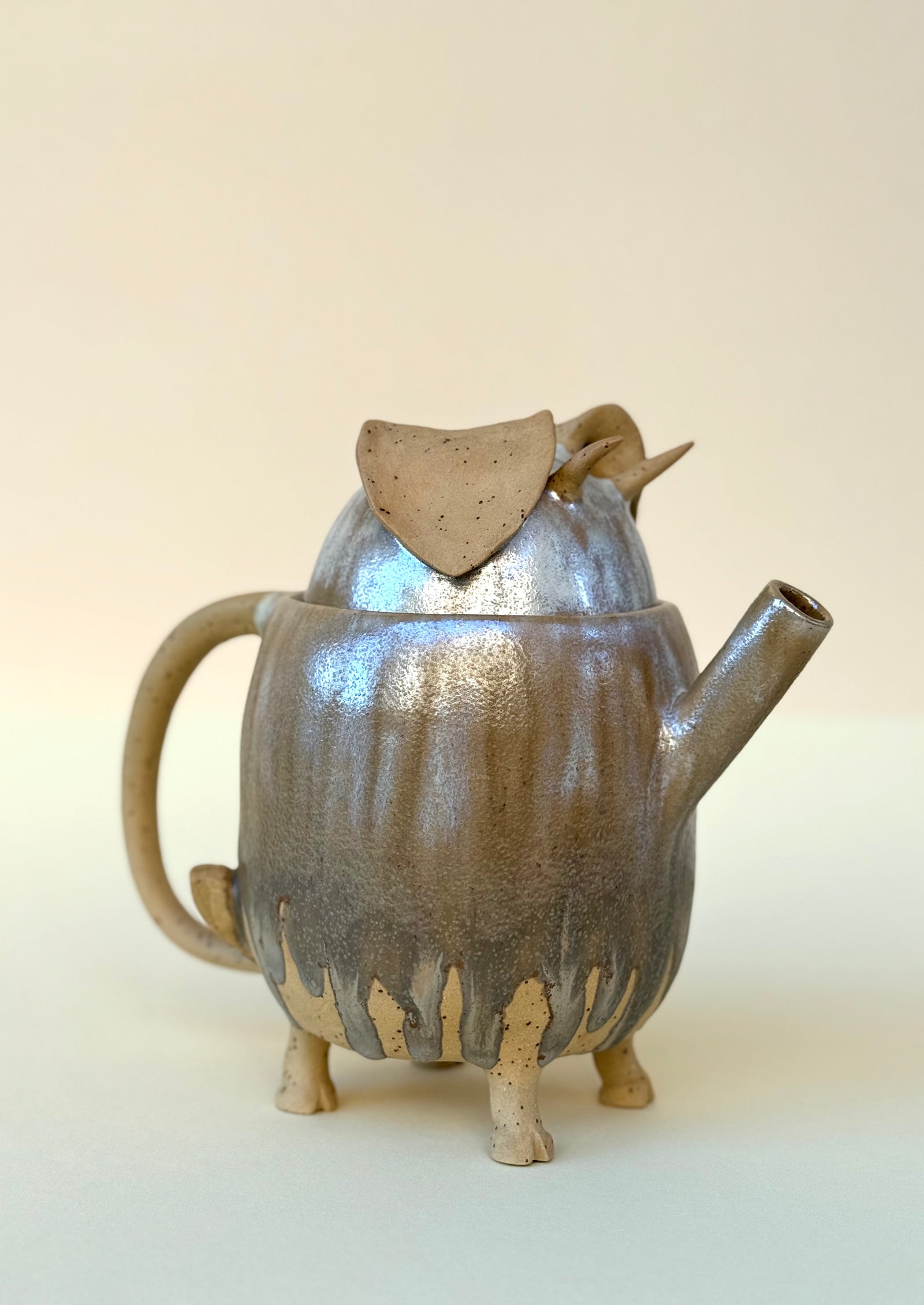 Teapot Spotty Cow