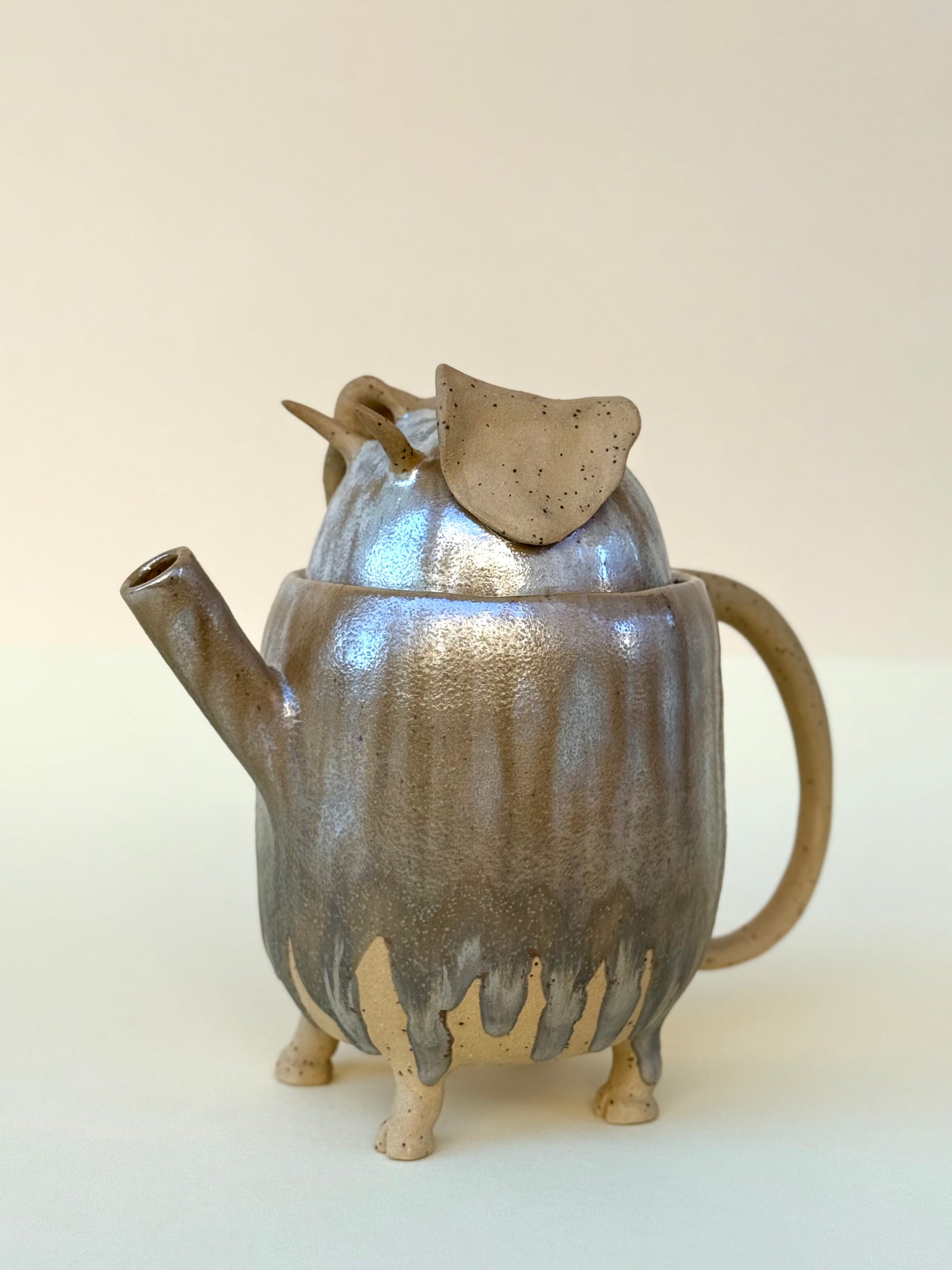 Teapot Spotty Cow
