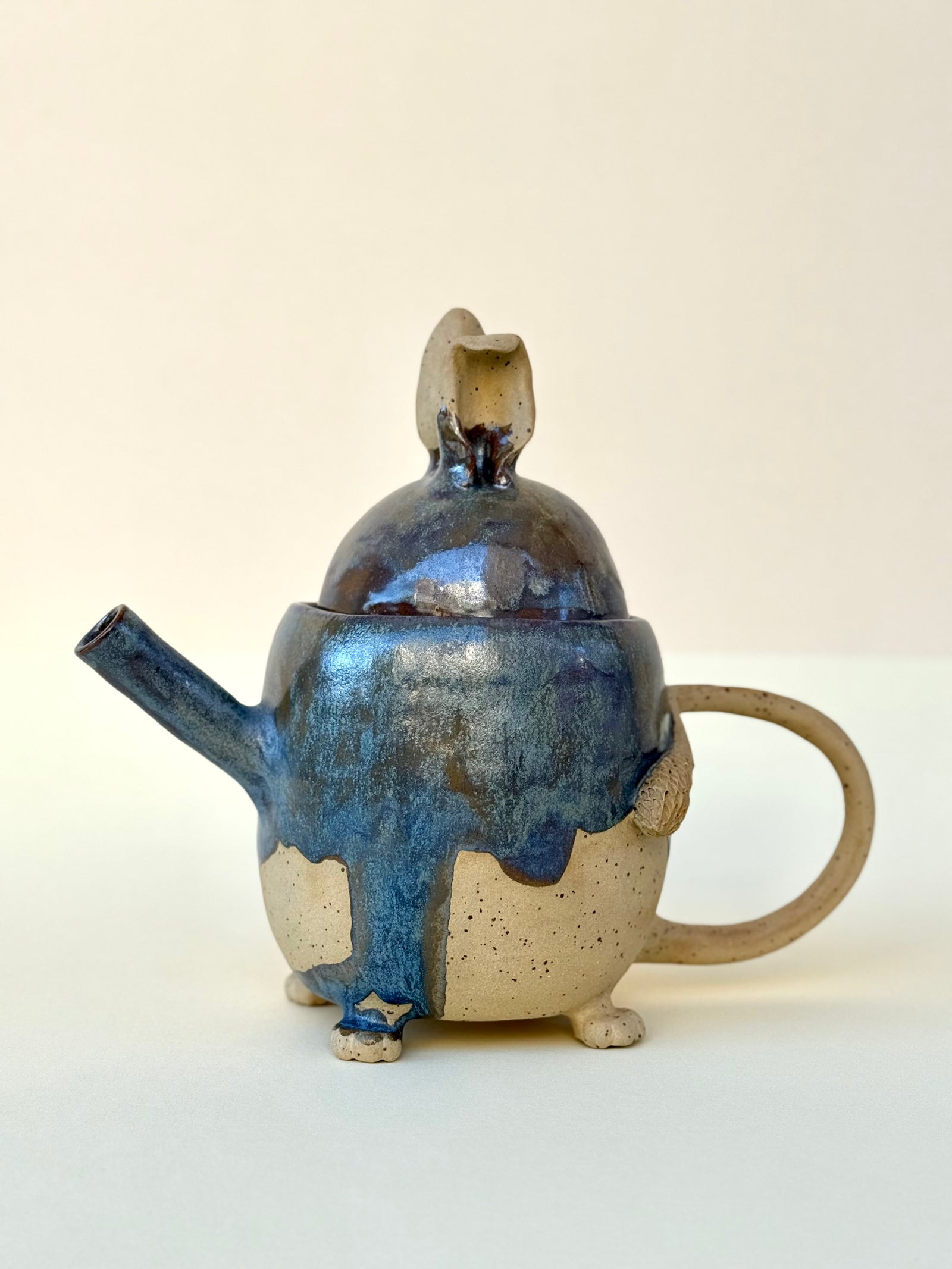 Teapot Spotty-Green