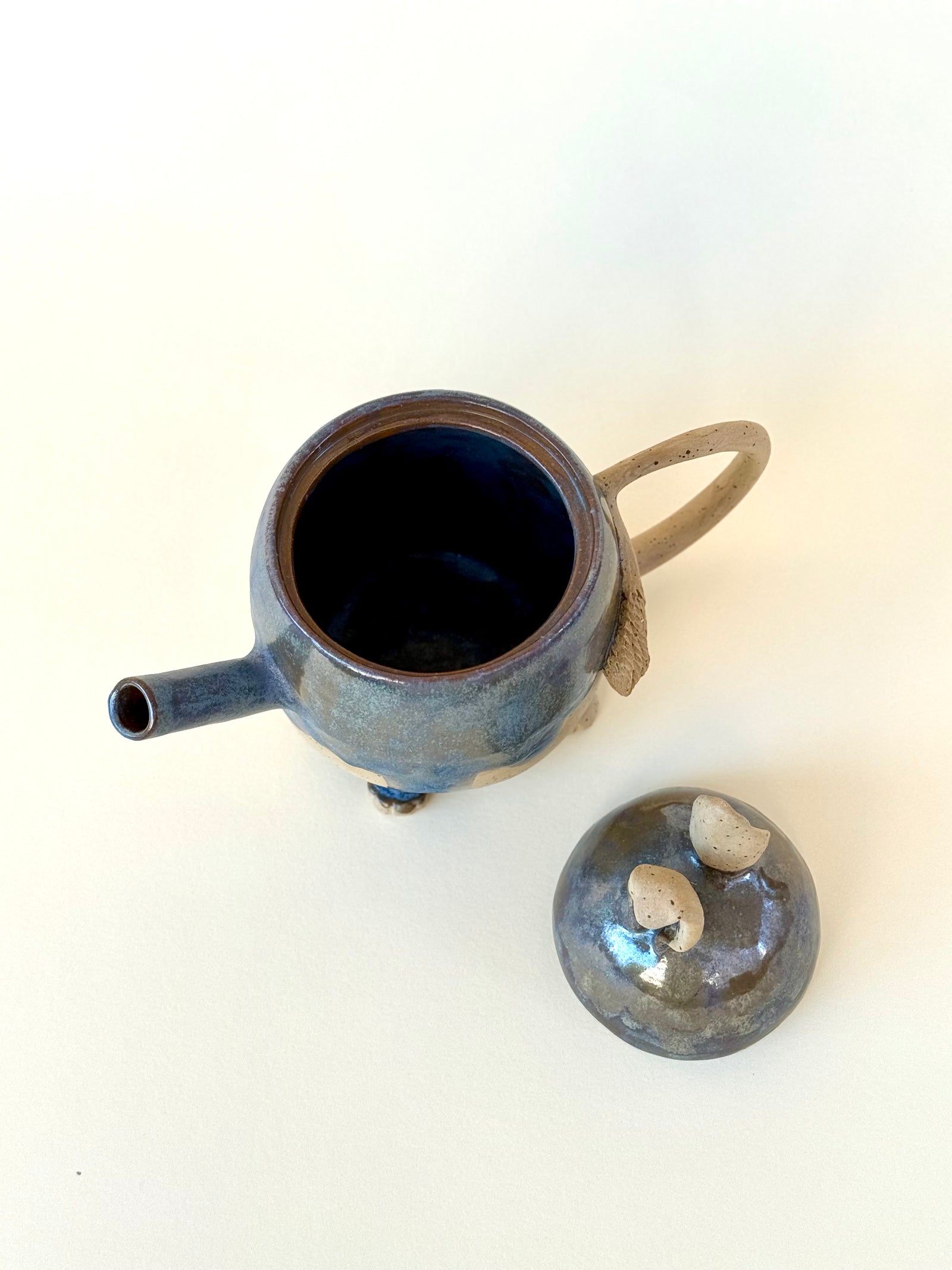Teapot Spotty-Green
